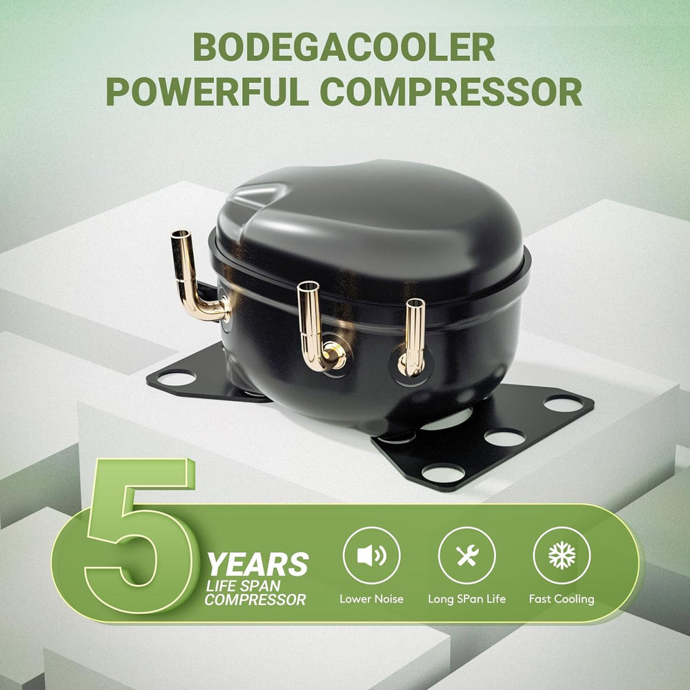 Refrigerador portátil de 12 V 42 cuartos portátil 12/24V DC