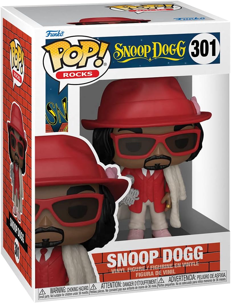 Funko Pop! Rocks: Snoop Dogg con abrigo de piel, modelo exclusivo