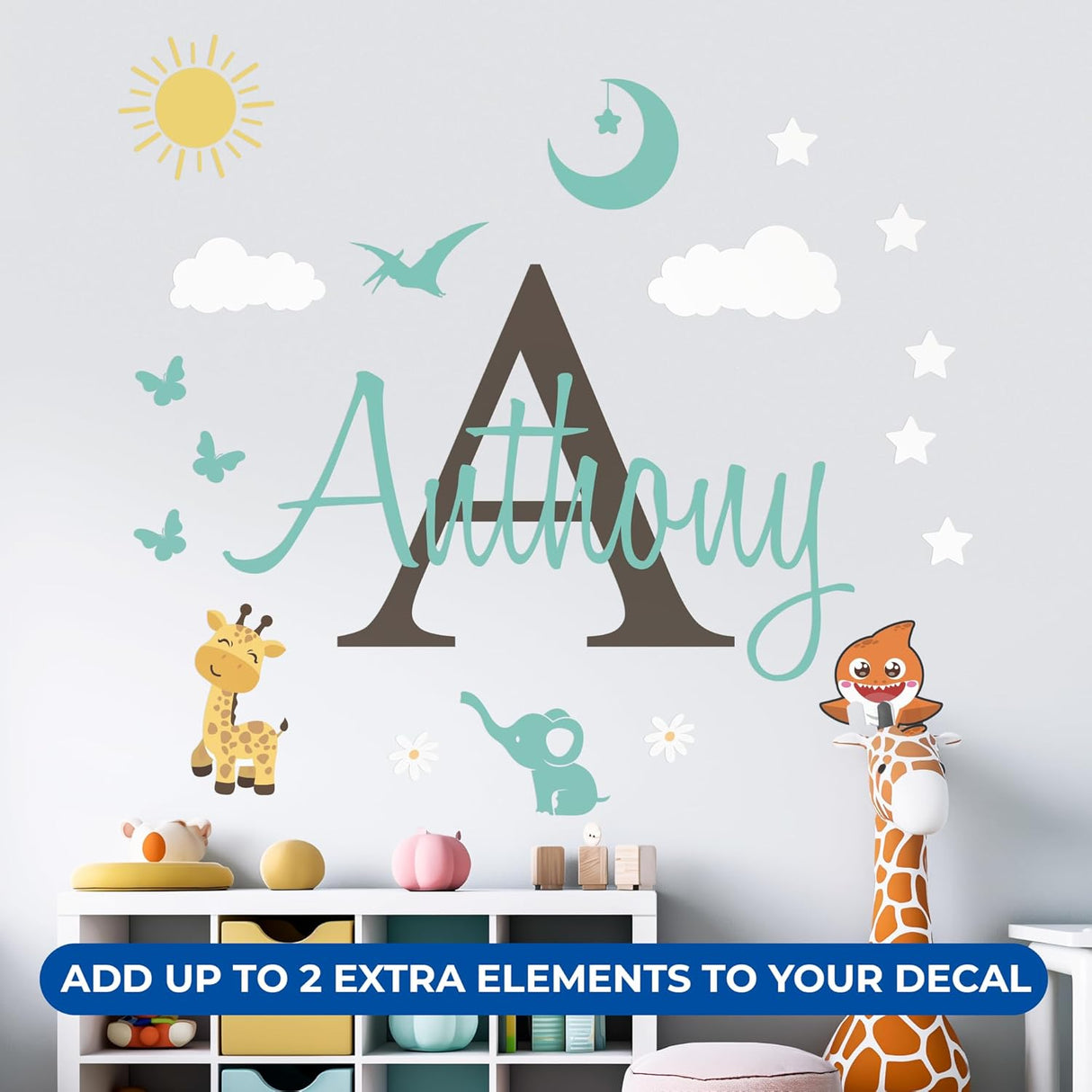 Decoración de Habitación CRYPTONITE | Vinilo Personalizado 22x15