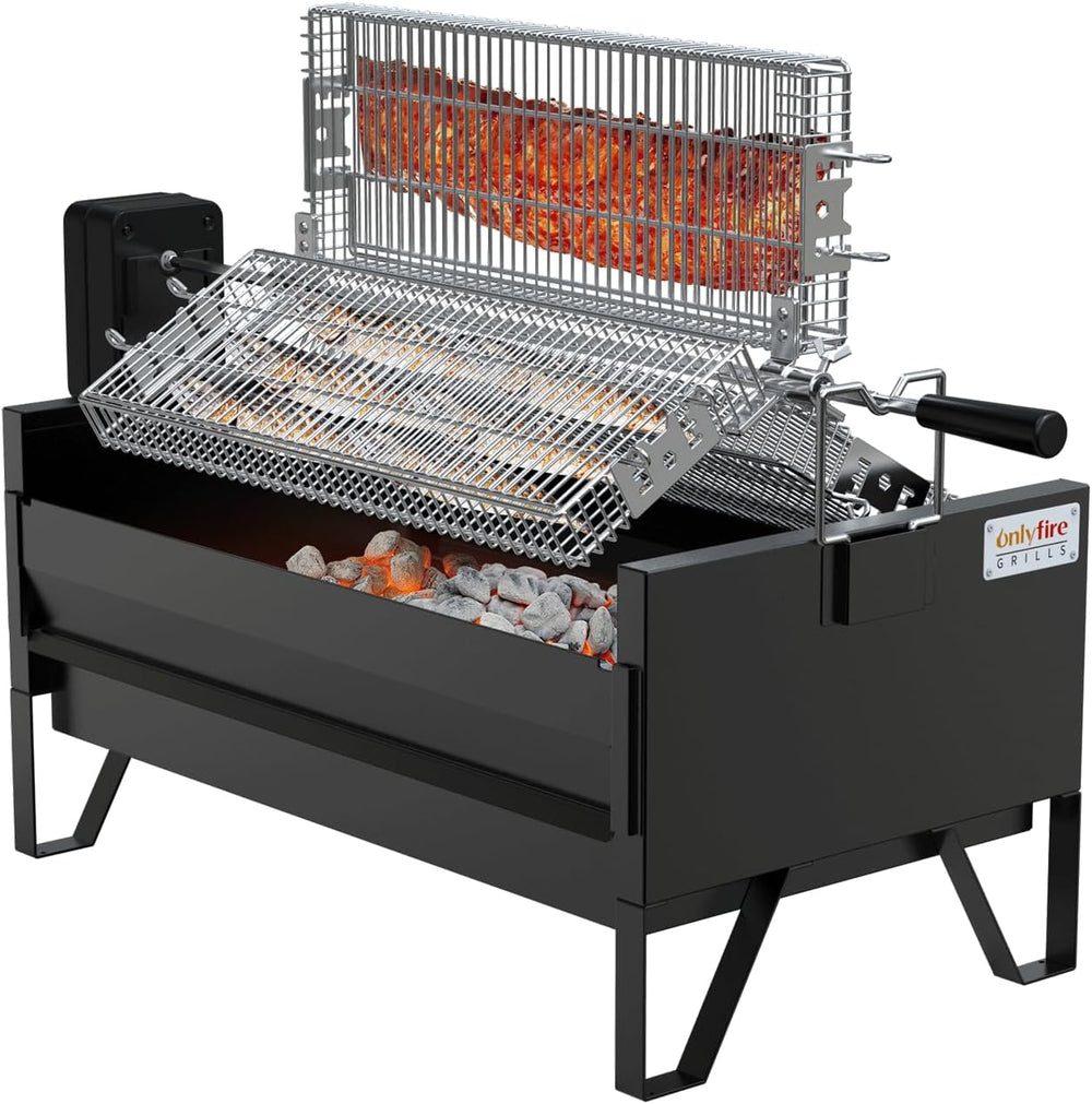 Kit de asador Onlyfire 2 en 1 con 3 cestas y parrilla 24