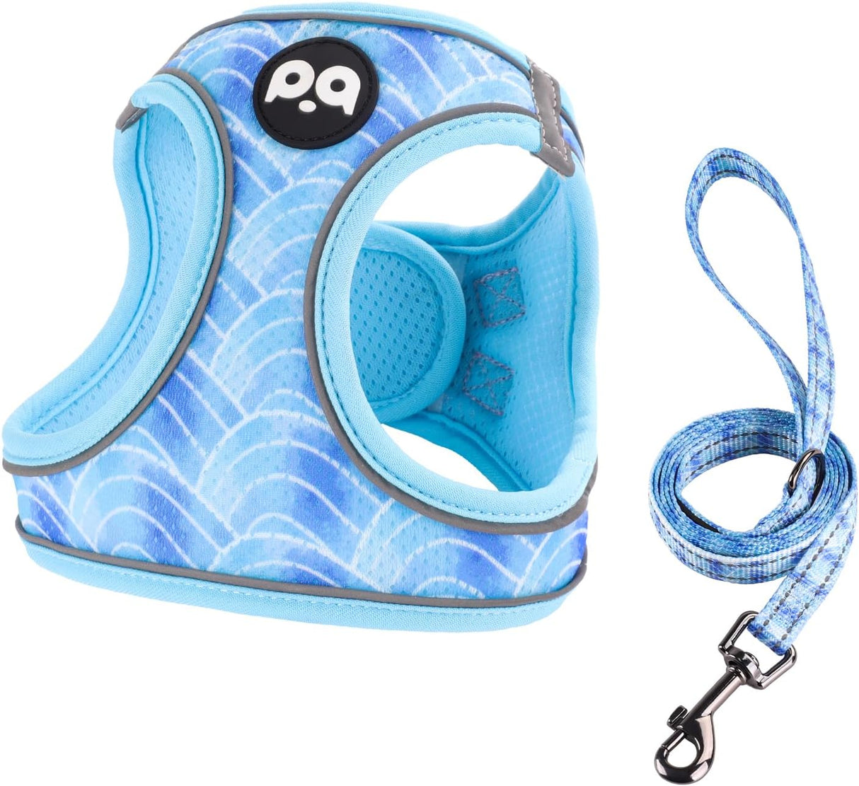 Arnés para Gatos Antiescape Ajustable con Tiras Reflectantes