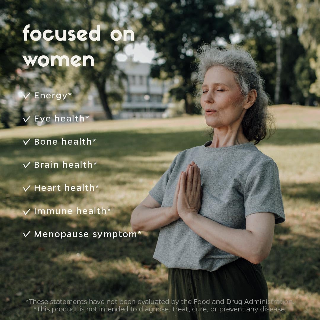 Suplemento Vitaminas para mujeres 50+ las articulaciones