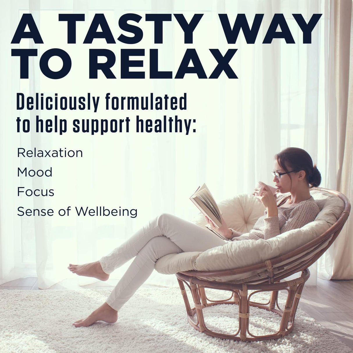 Pastilla para el estrés suplemento vitamínico del complejo B