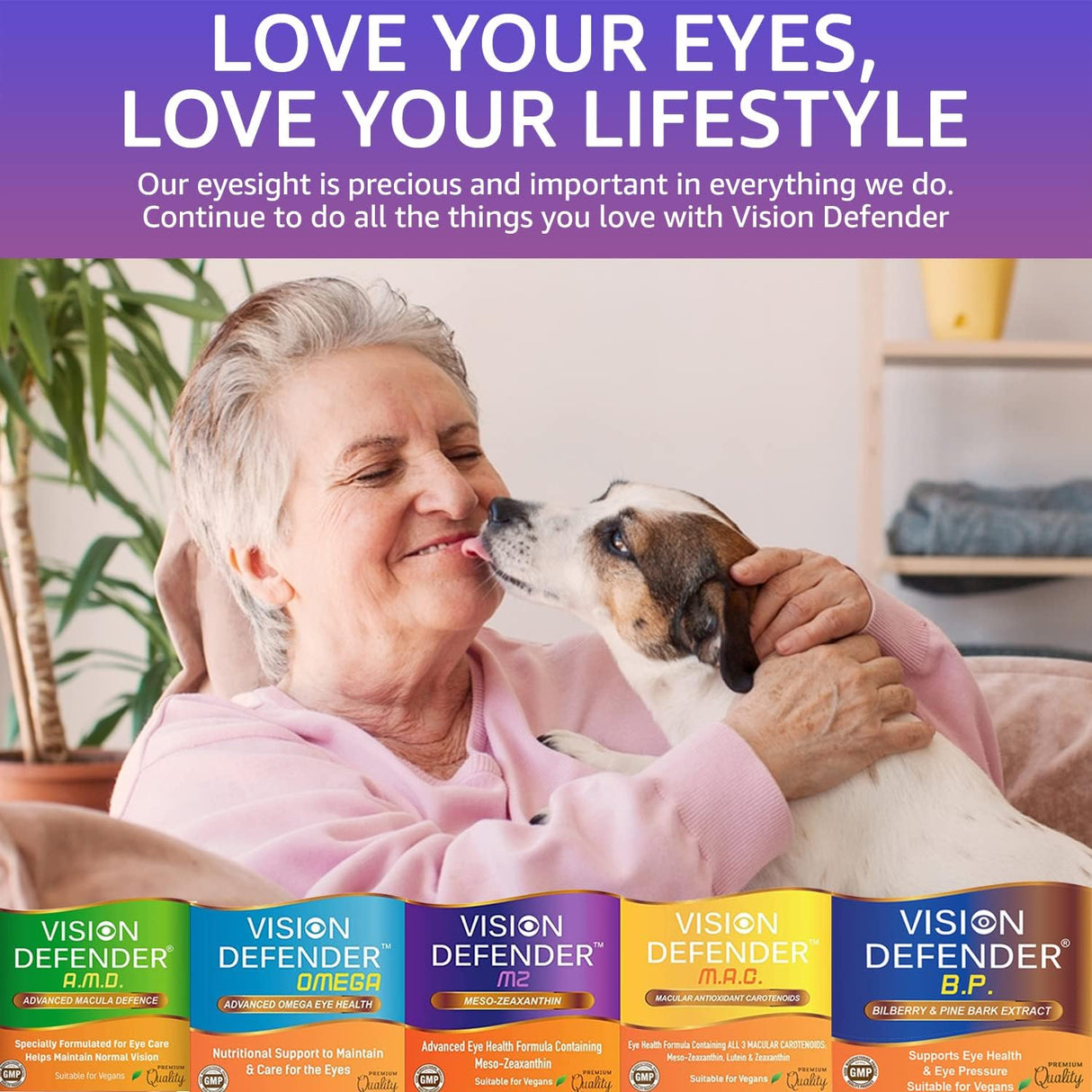 Suplementos Alimenticios vegano para ojos de zeaxantina