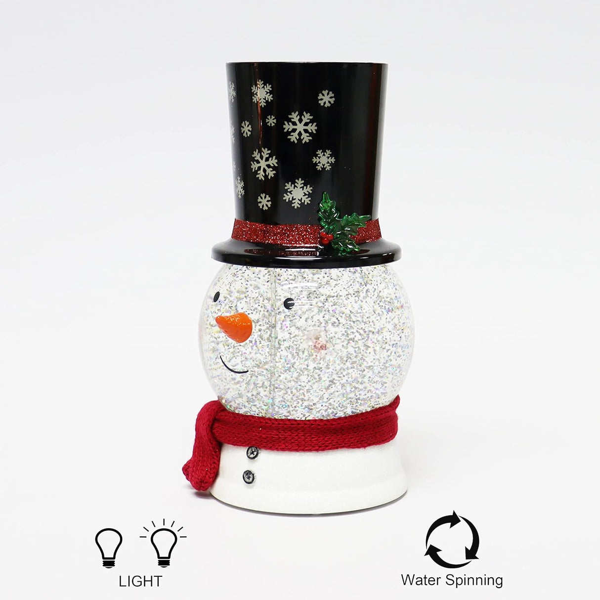 Adorno Navideño Snow Globe, Moments in Time, LED, 9.4'' H