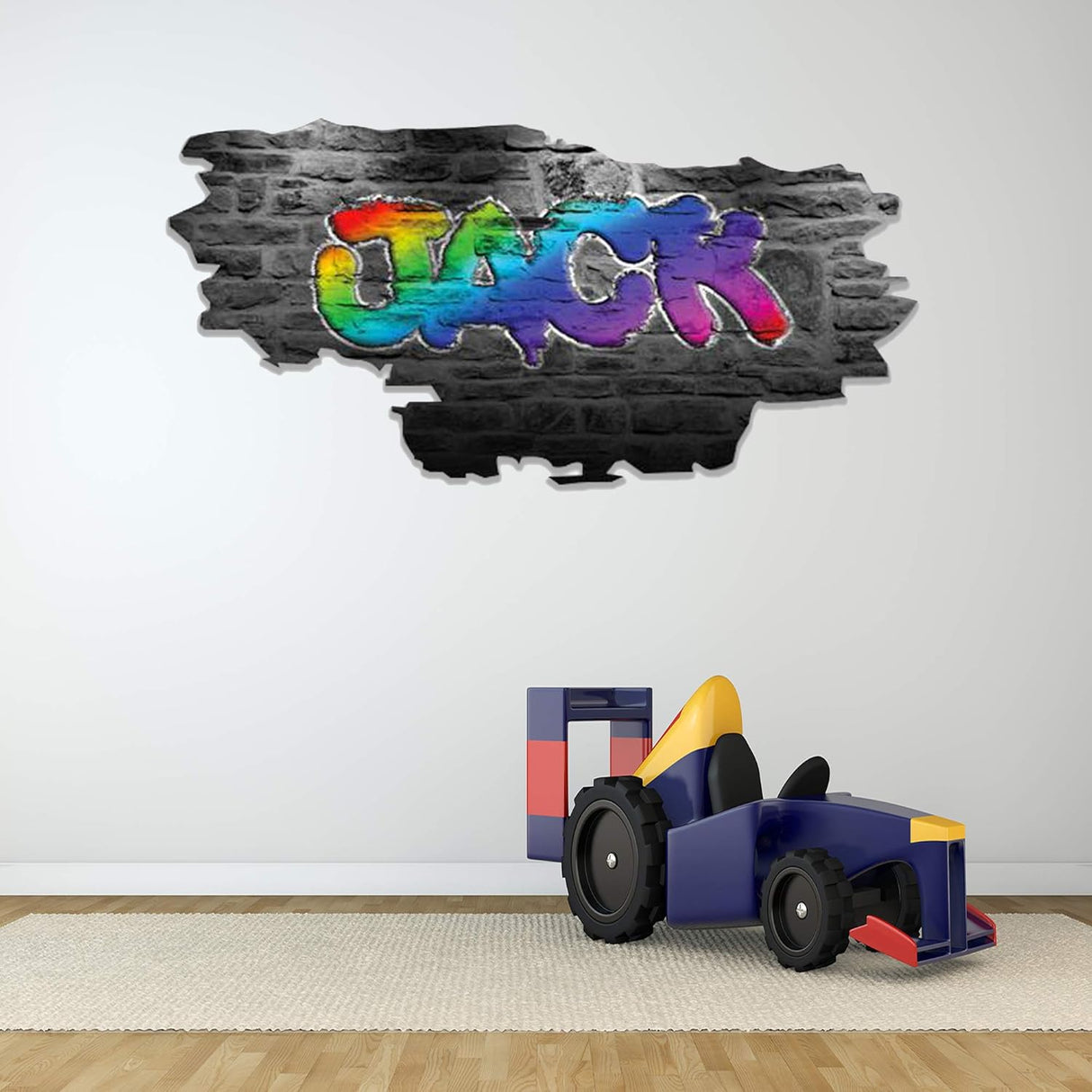 Vinilo Personalizado 3D Graffiti | Decoración Removible MYS105-Medio