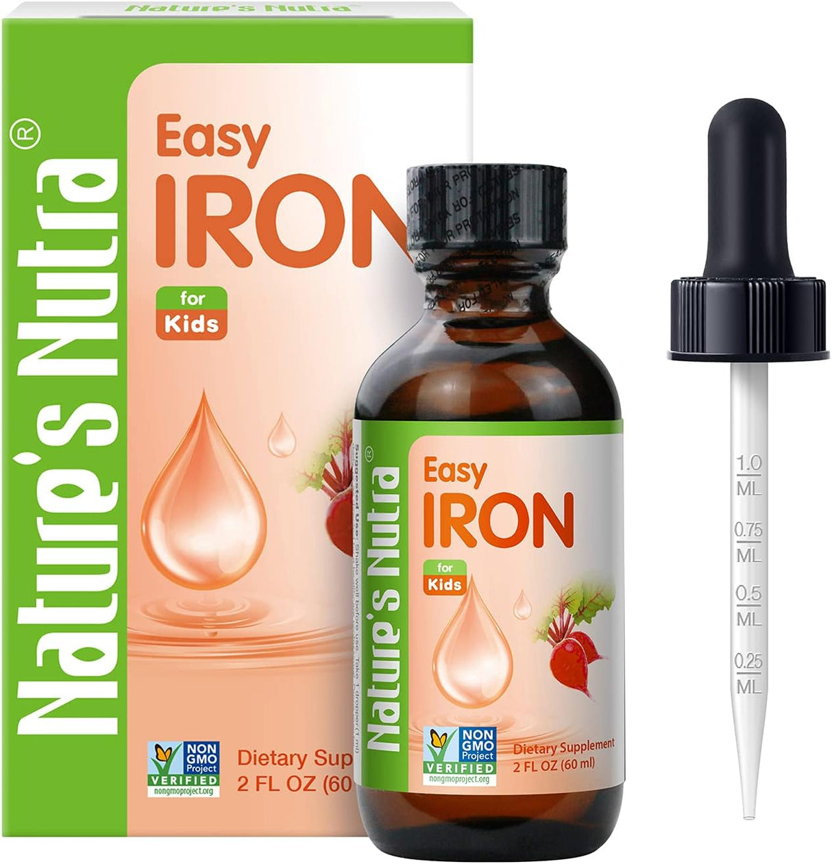 Suplemento Nutra para bebé Hierro Gotas 2 oz Digestible