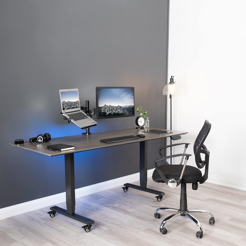 Soporte Doble VIVO para Monitor y Laptop, Ajuste Neumático, STAND-V102L