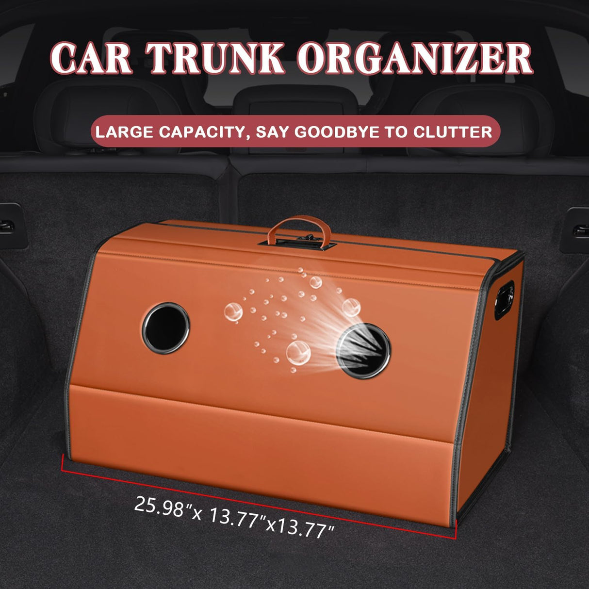 Organizador de Maletero HOLDCY - Impermeable y Ajustable 26