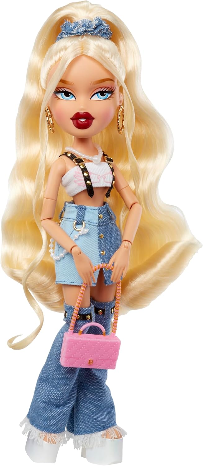 Muñeca Bratz Alwayz Cloe con 10 accesorios y póster
