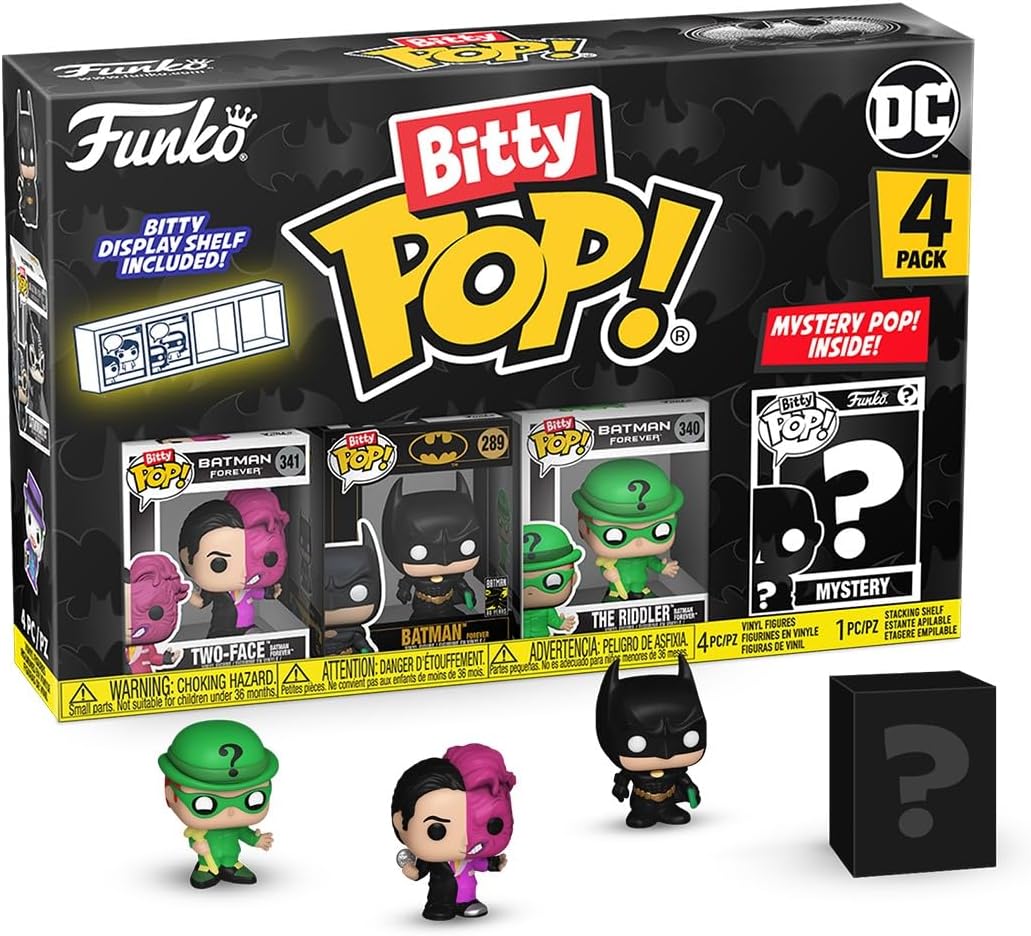 Funko Bitty Pop! Batman 85 Aniversario 4-Pack Mini Figuras