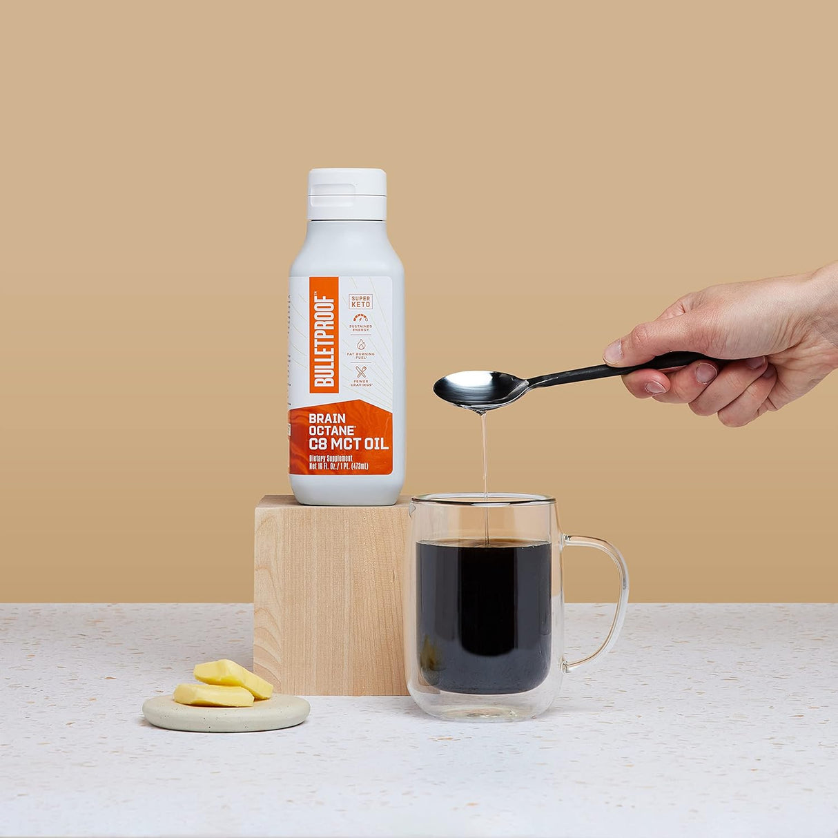 Suplemento Brain Octane a base de aceite para el cerebro 2un