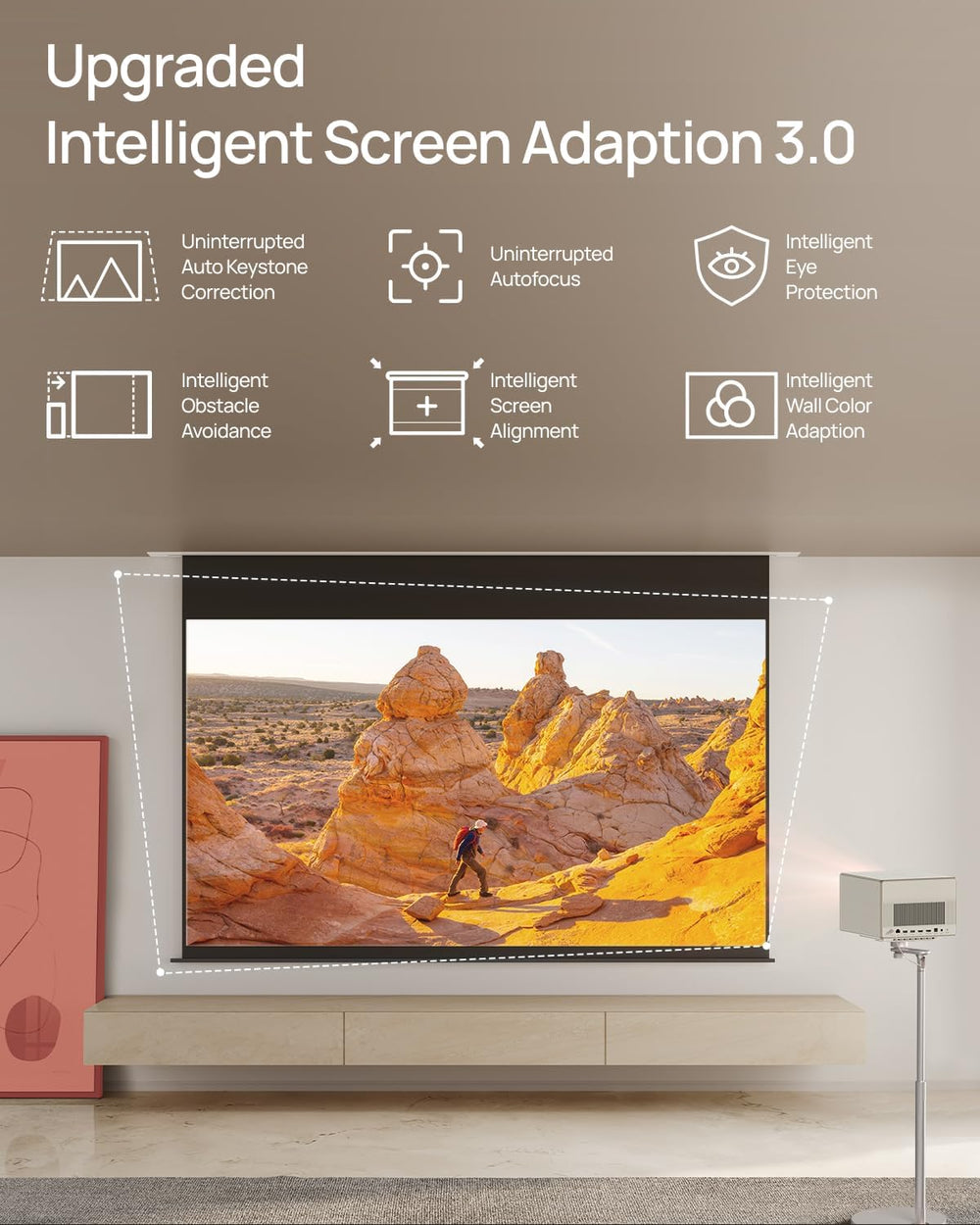 Proyector XGIMI HORIZON Ultra 4K - Dolby Vision, 2300 lúmenes