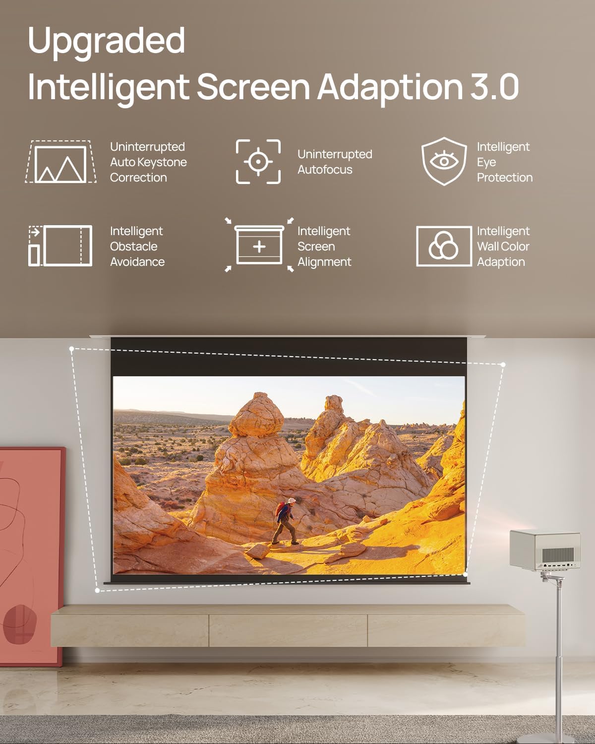 Proyector XGIMI HORIZON Ultra 4K - Dolby Vision, 2300 lúmenes