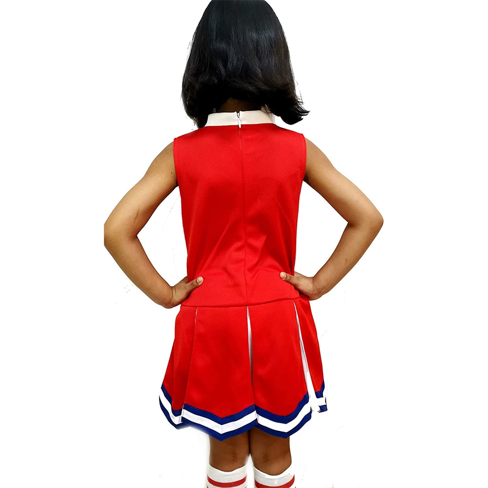 Disfraces de animadora para niñas roja pequeñas talla M