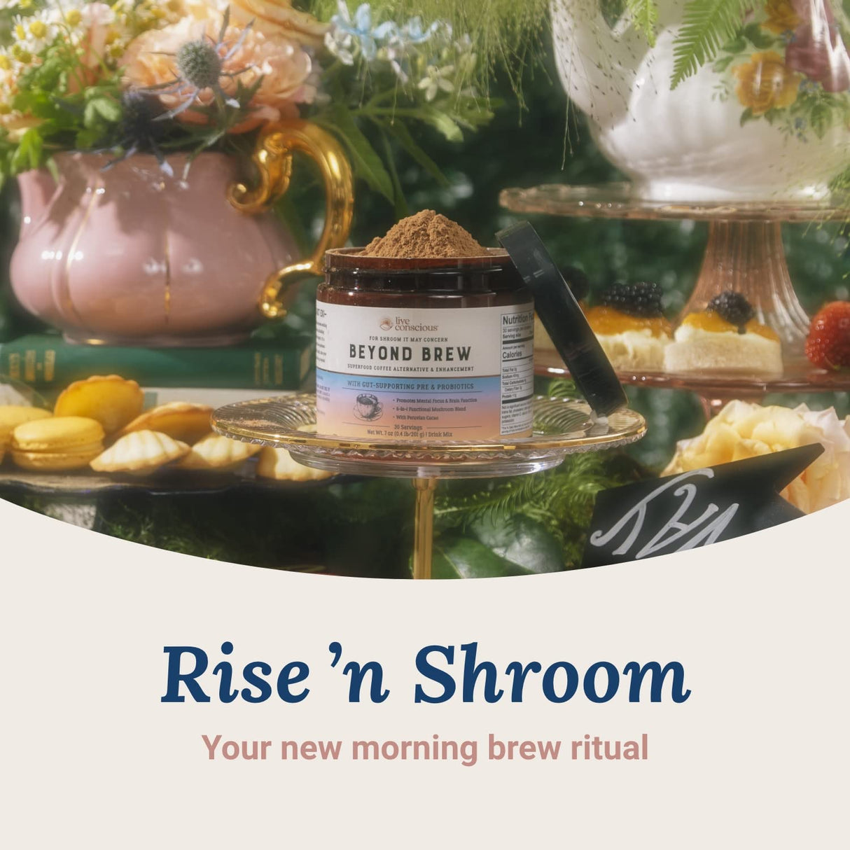 Suplemento Beyond Brew Café de hongos superalimentos 200gr