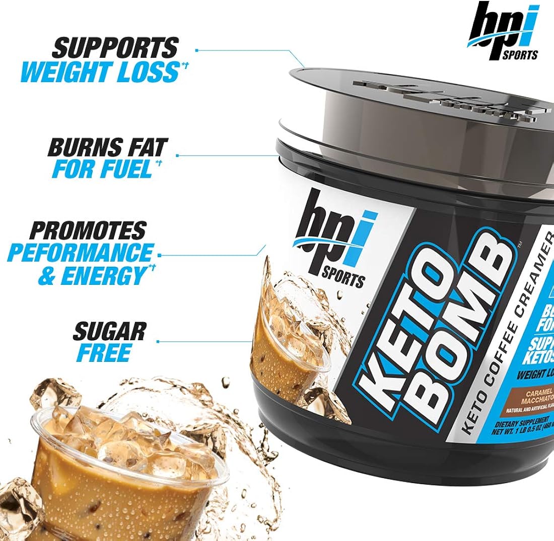 Suplemento Dietario BPI Sports Keto Bomb Batido ketogénico