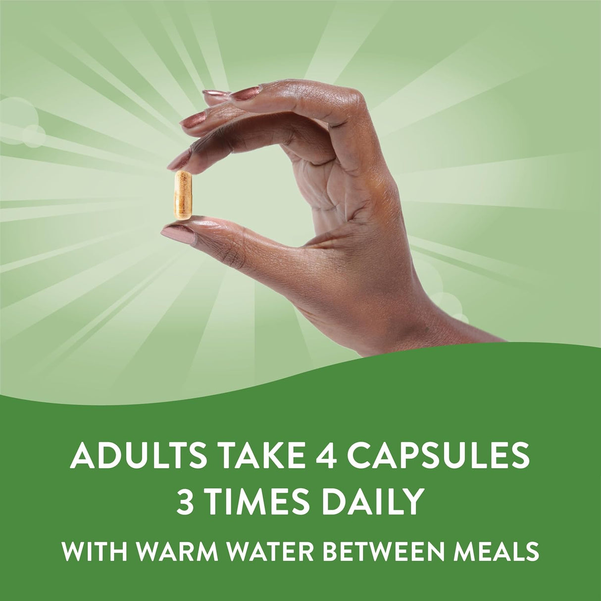 Natures Way Elm corteza resbaladiza 400 mg 100 Cápsulas