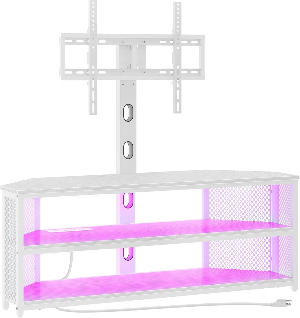 Soporte de TV Rolanstar con Montaje y Salida de Poder, Ajustable