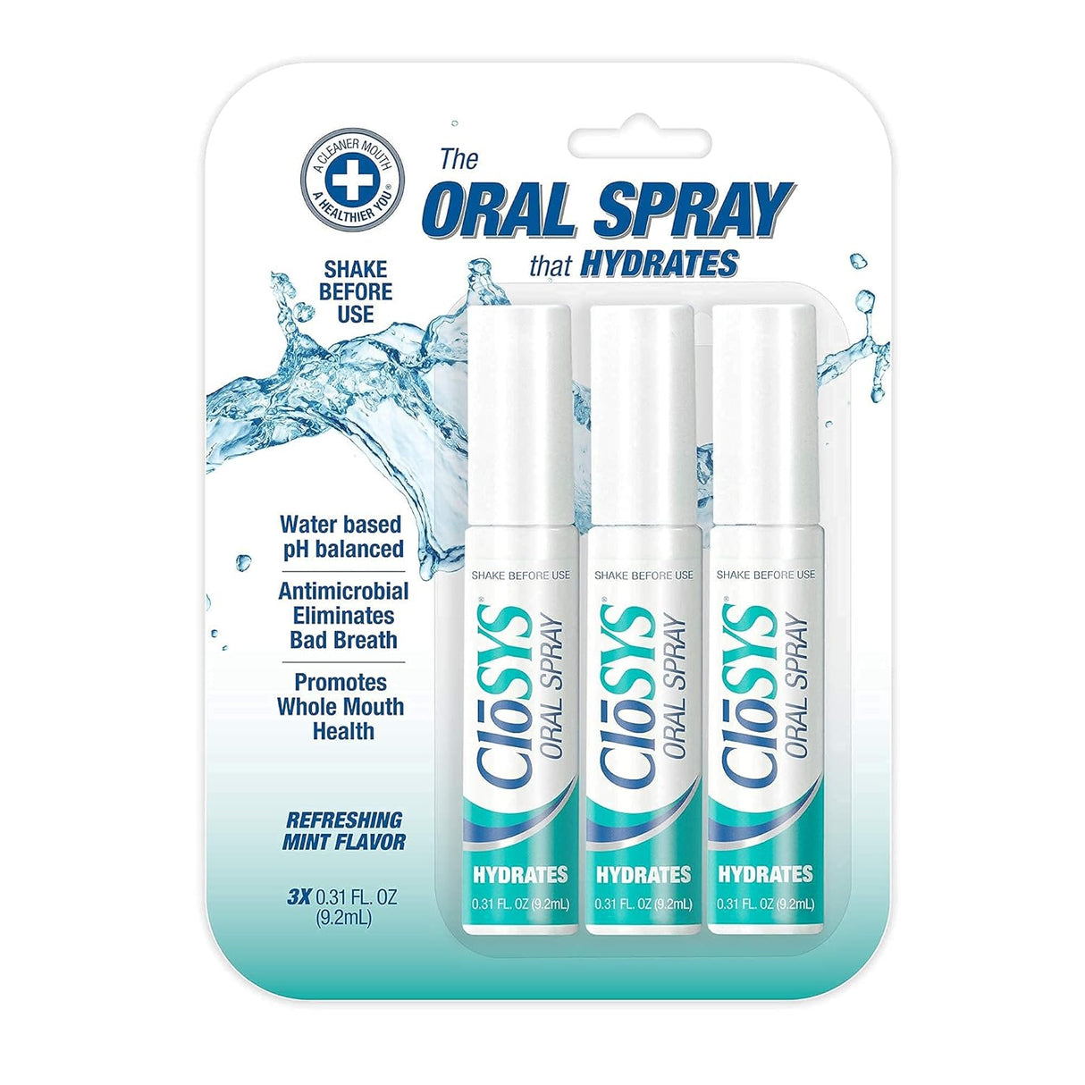 Spray de respiración oral menta combate el mal aliento
