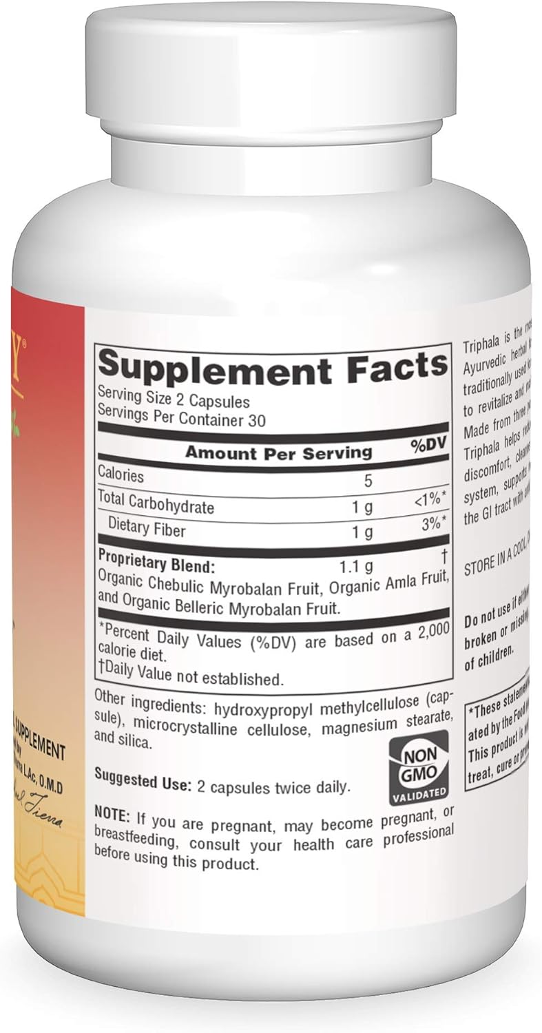 Suplementos Planetary Herbals Triphala Gold 550 mg 60 cap