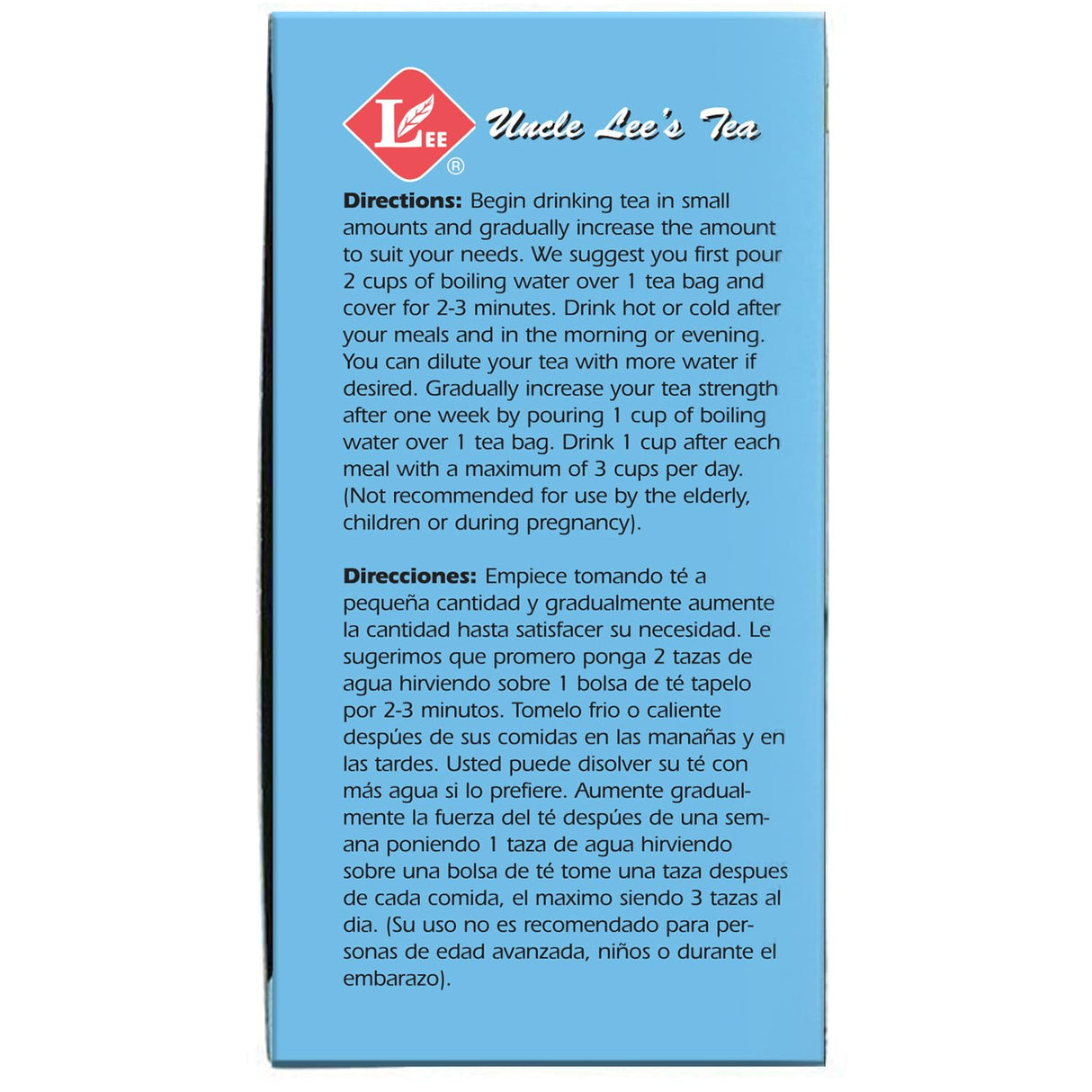 Té desintoxicante y adelgazante de senna, 30 bolsas