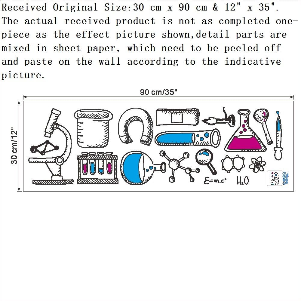 Vinilos de Elementos Químicos BIBITIME para Decoración Escolar