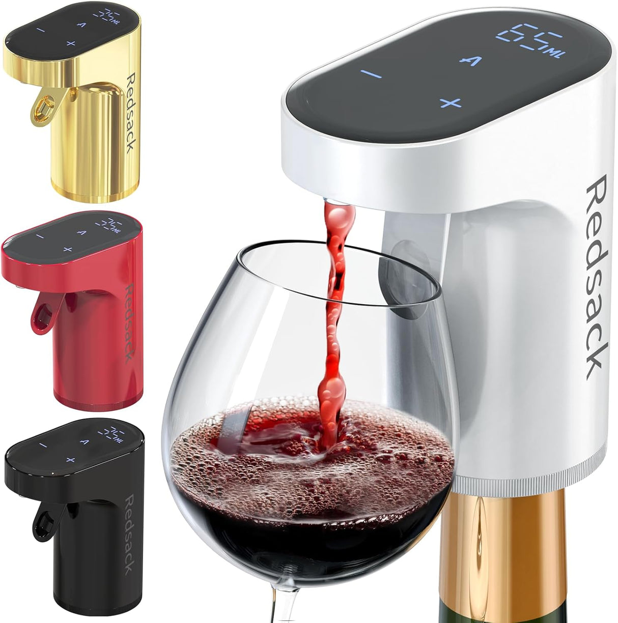 Decantador Aerador Eléctrico de Vino, Regalo Único para Él