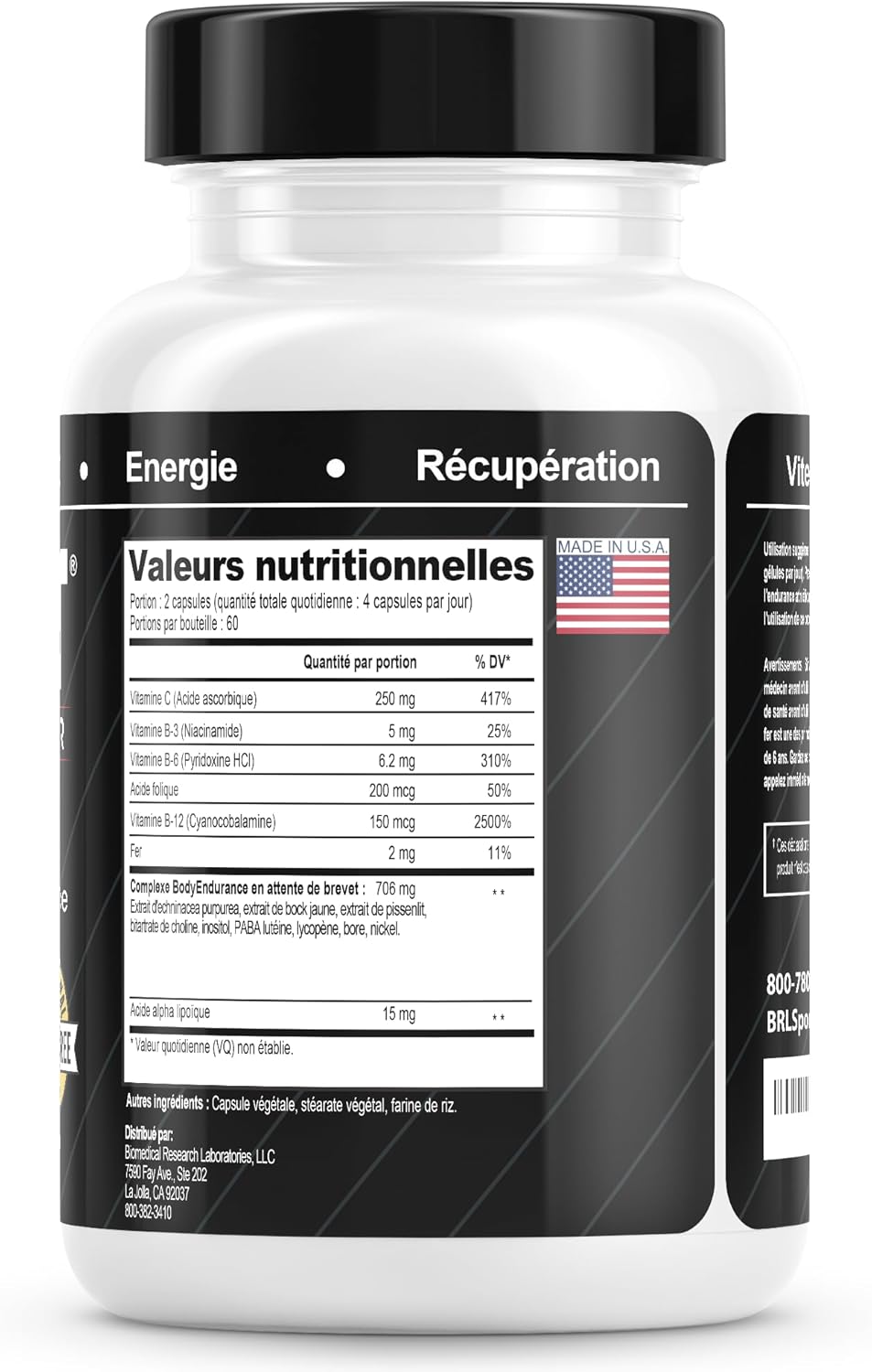 Suplemento natural para aumentar la sangre, EUA, con equinácea