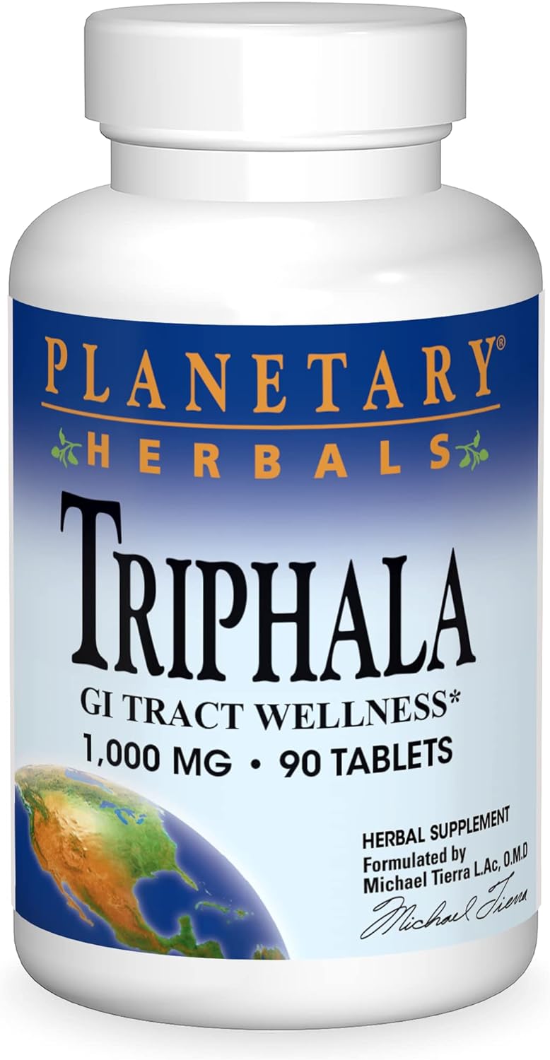 Suplemento Triphala 1000mg 90 Tabletas
