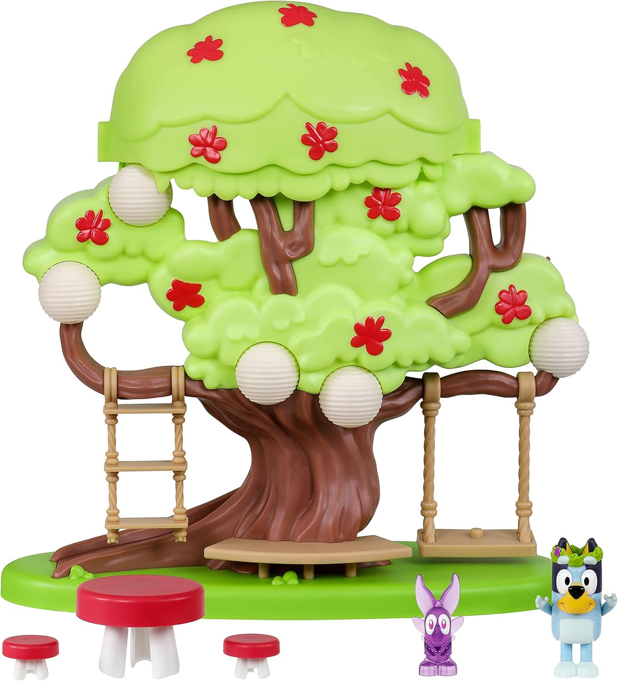 Juego de Árbol BLUEY con Escondite, Figuras y Accesorios