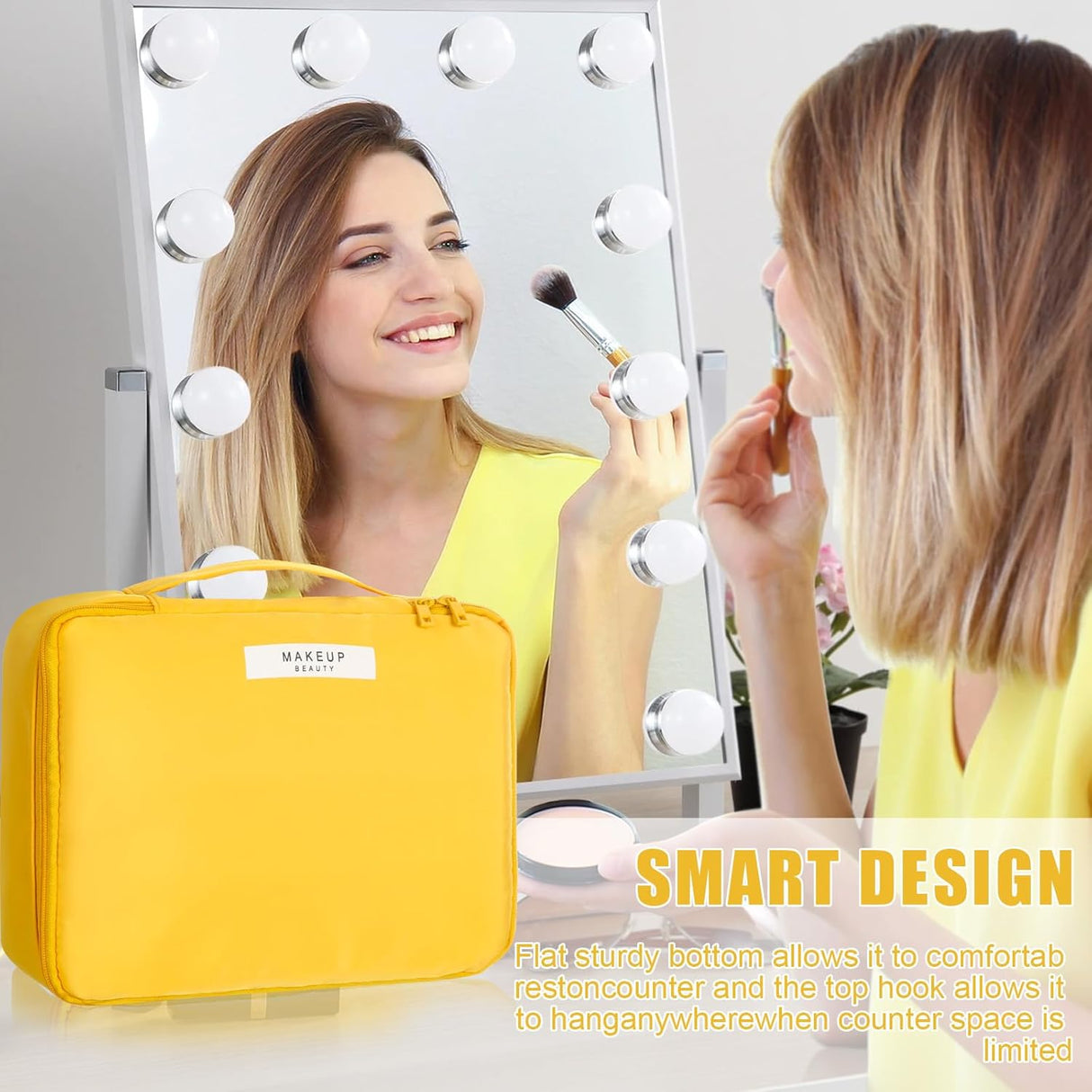 bolso viajero para maquillaje Queboom