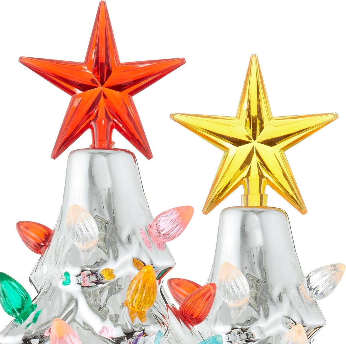 Árbol de Navidad Cerámico Casafield, 24 Pre-Lit, 148 Luces