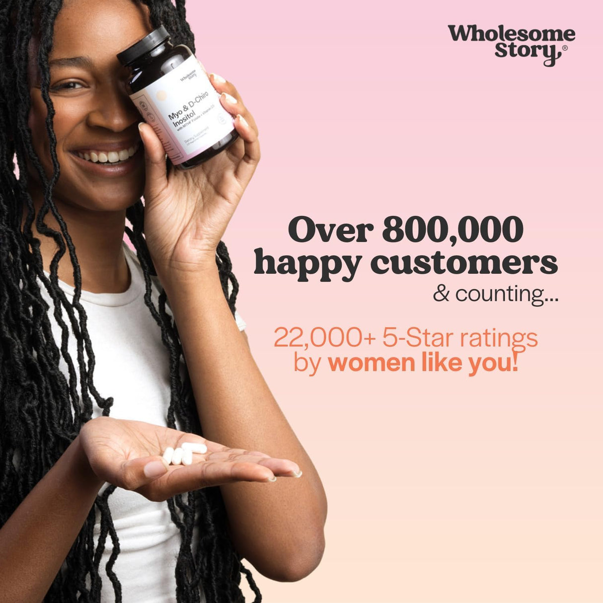 Inositol en polvo con MTHF, Vitamina D3, 30 dosis