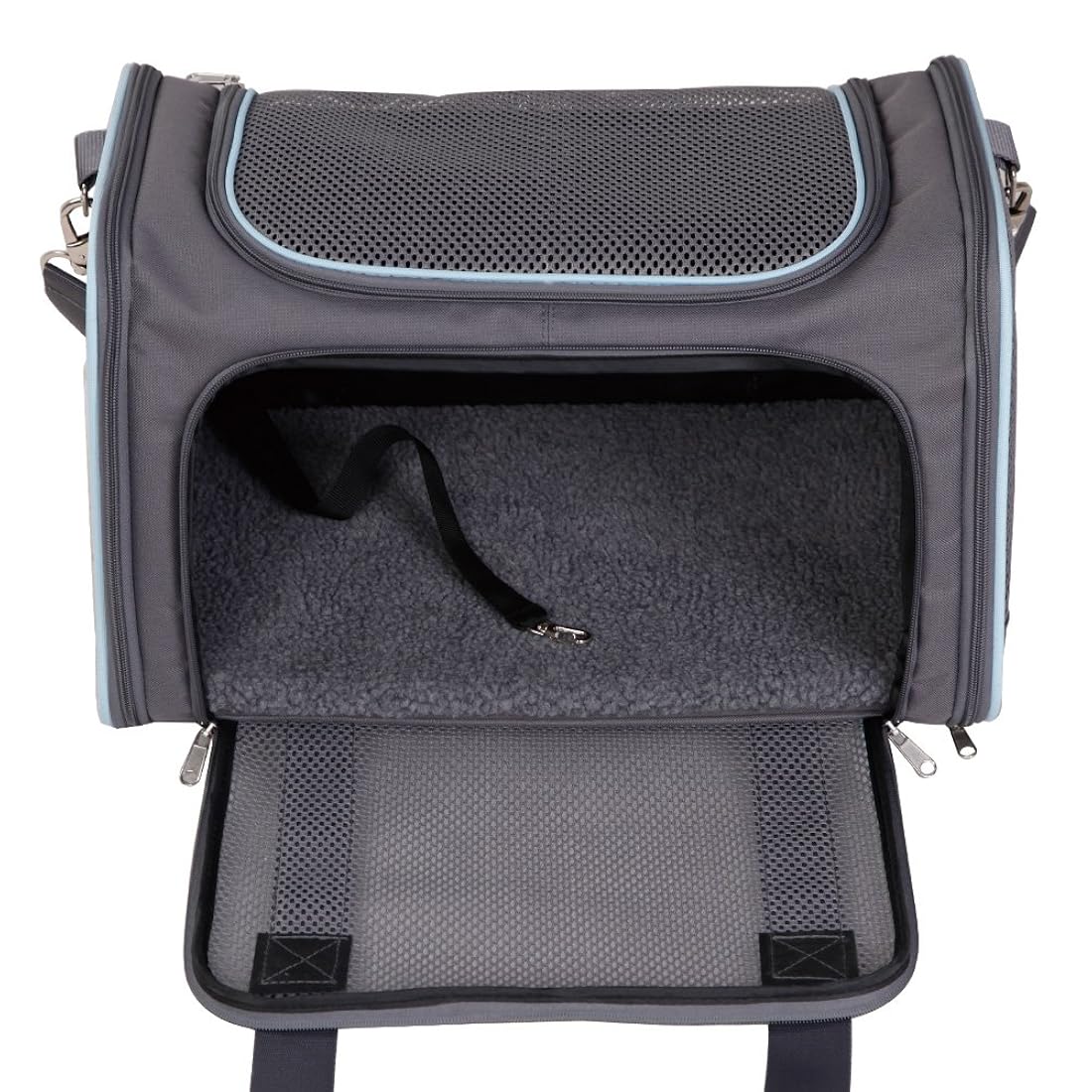 Porta mascotas plegable para gatos y cachorros