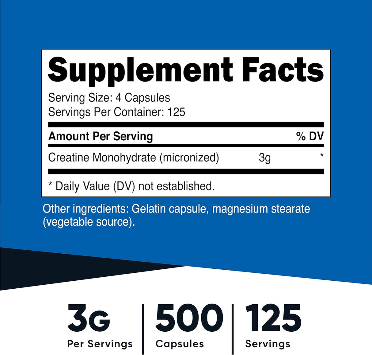 Suplementos Alimenticios Monohidrato de creatina