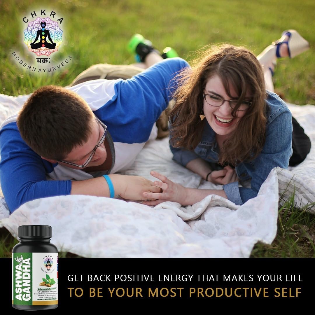 Suplementos de Ashwagandha XTRAKT, 120 cápsulas veganas