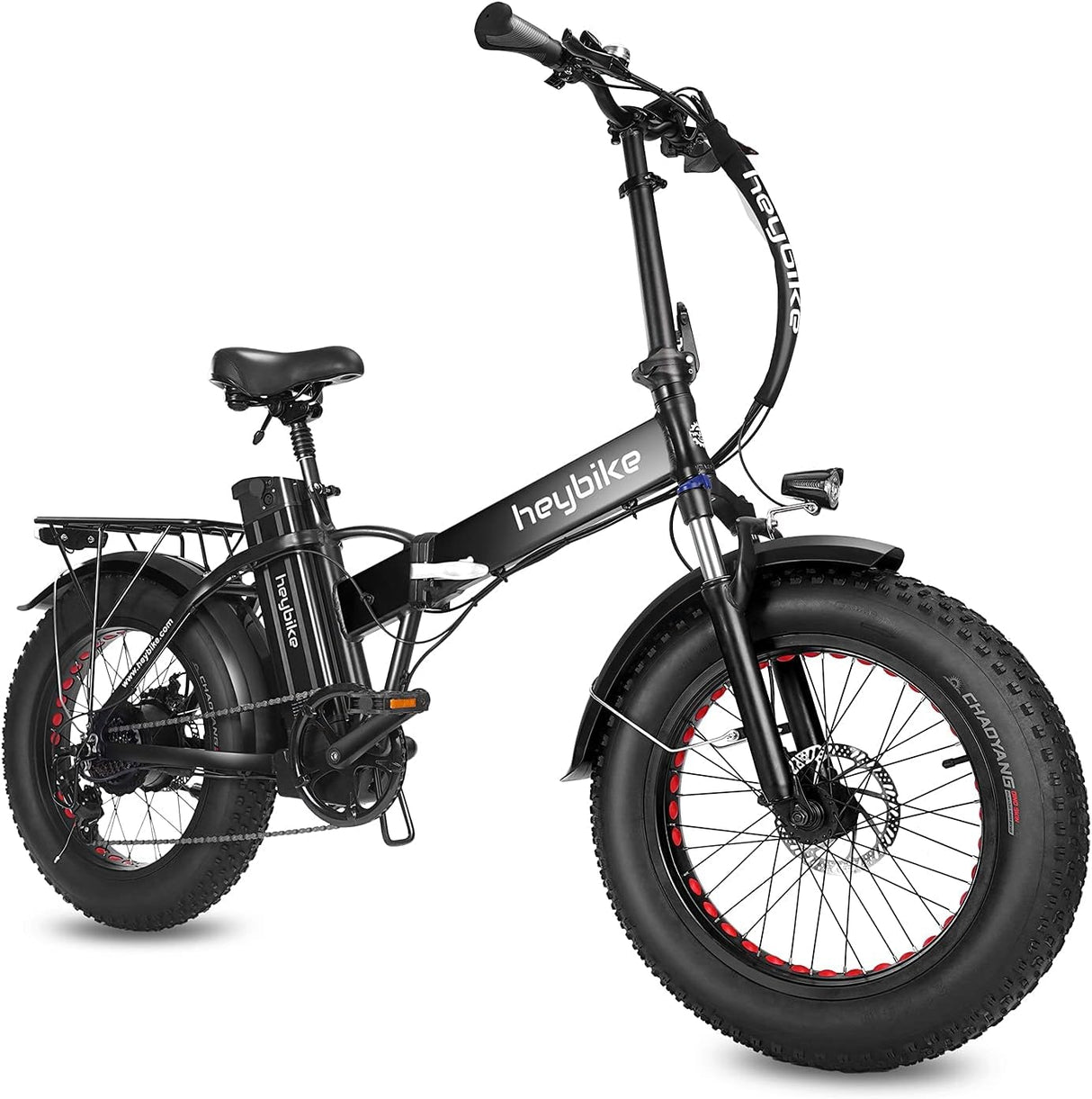 Bicicleta eléctrica Heybike Mars, 1000W, 50 millas, 20 x 4.0