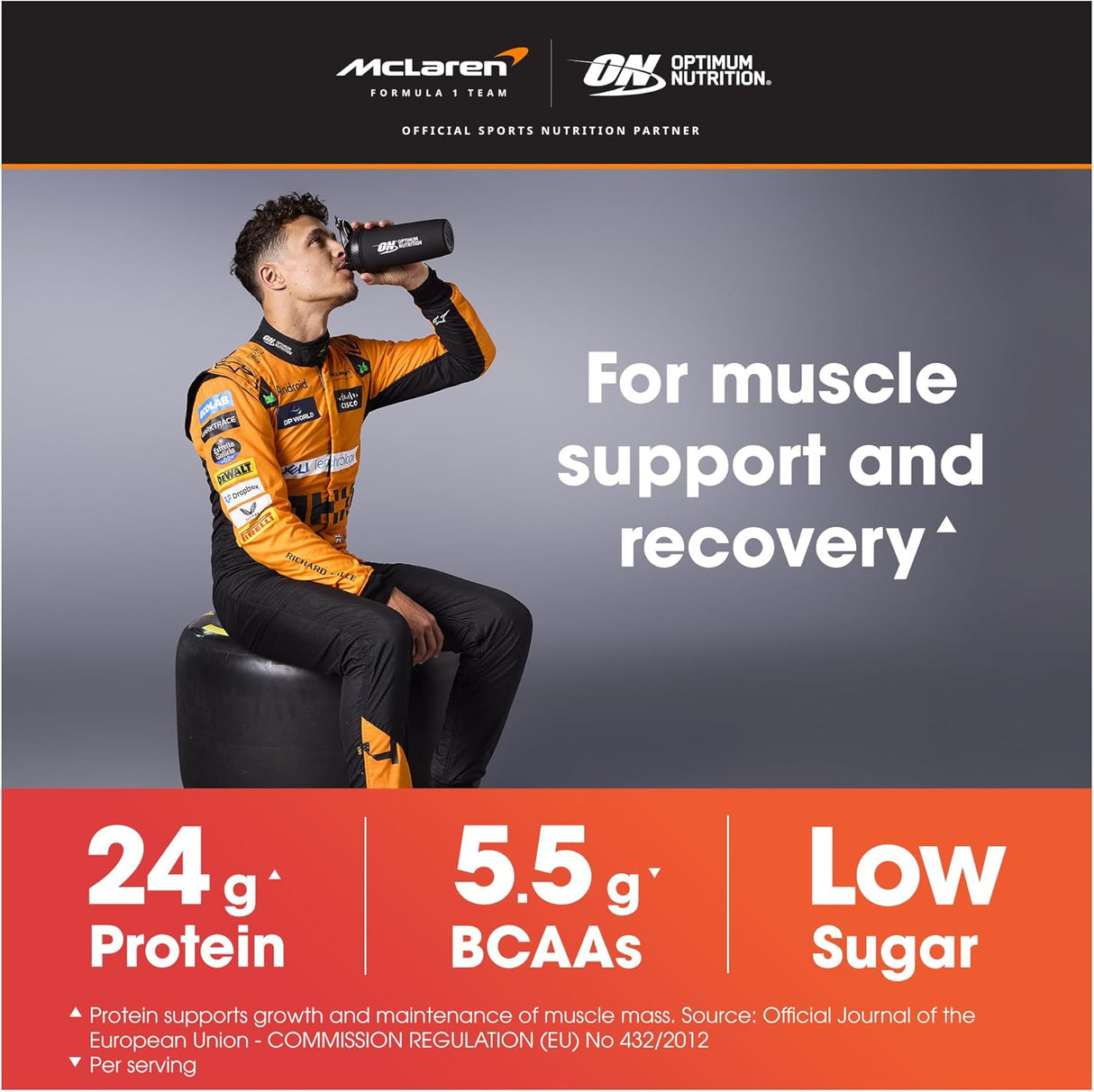 Proteína de Suero 100% Gold Standard, Optimum Nutrition, 2 lb