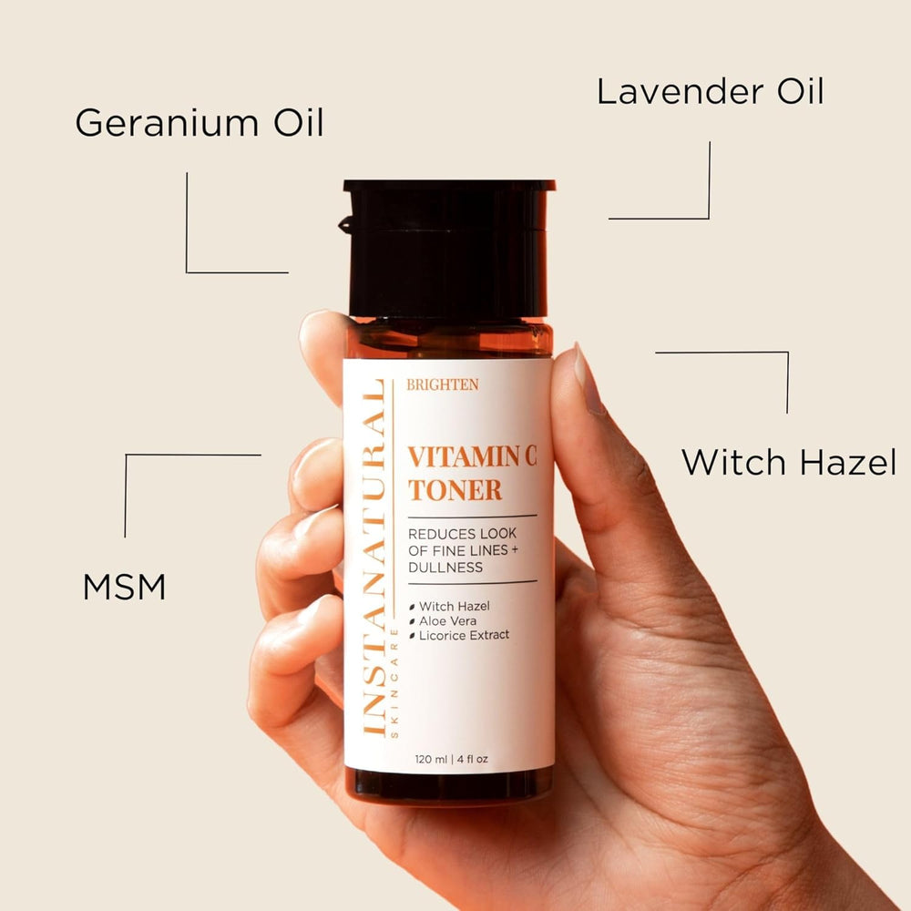 Colección de productos de belleza pra el rostro InstaNatural