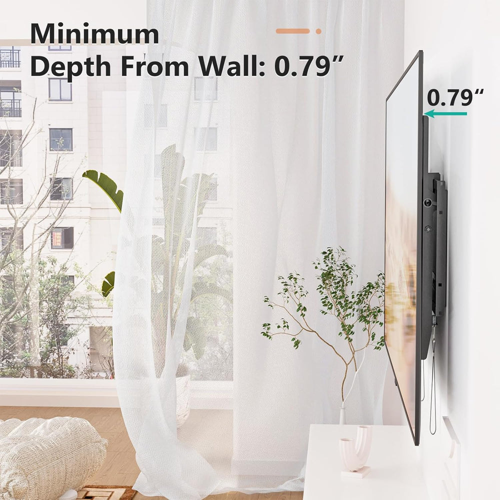 Soporte de pared inclinable parae pantalla plana LED LCD