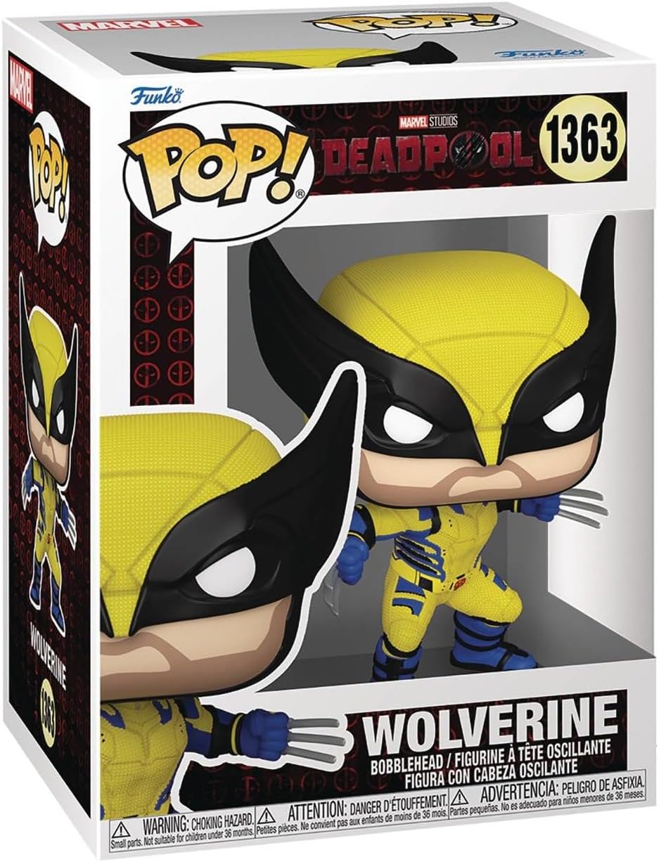 Muñeco Funko Deadpool y Wolverine - Wolverine, 3.75 pulgadas