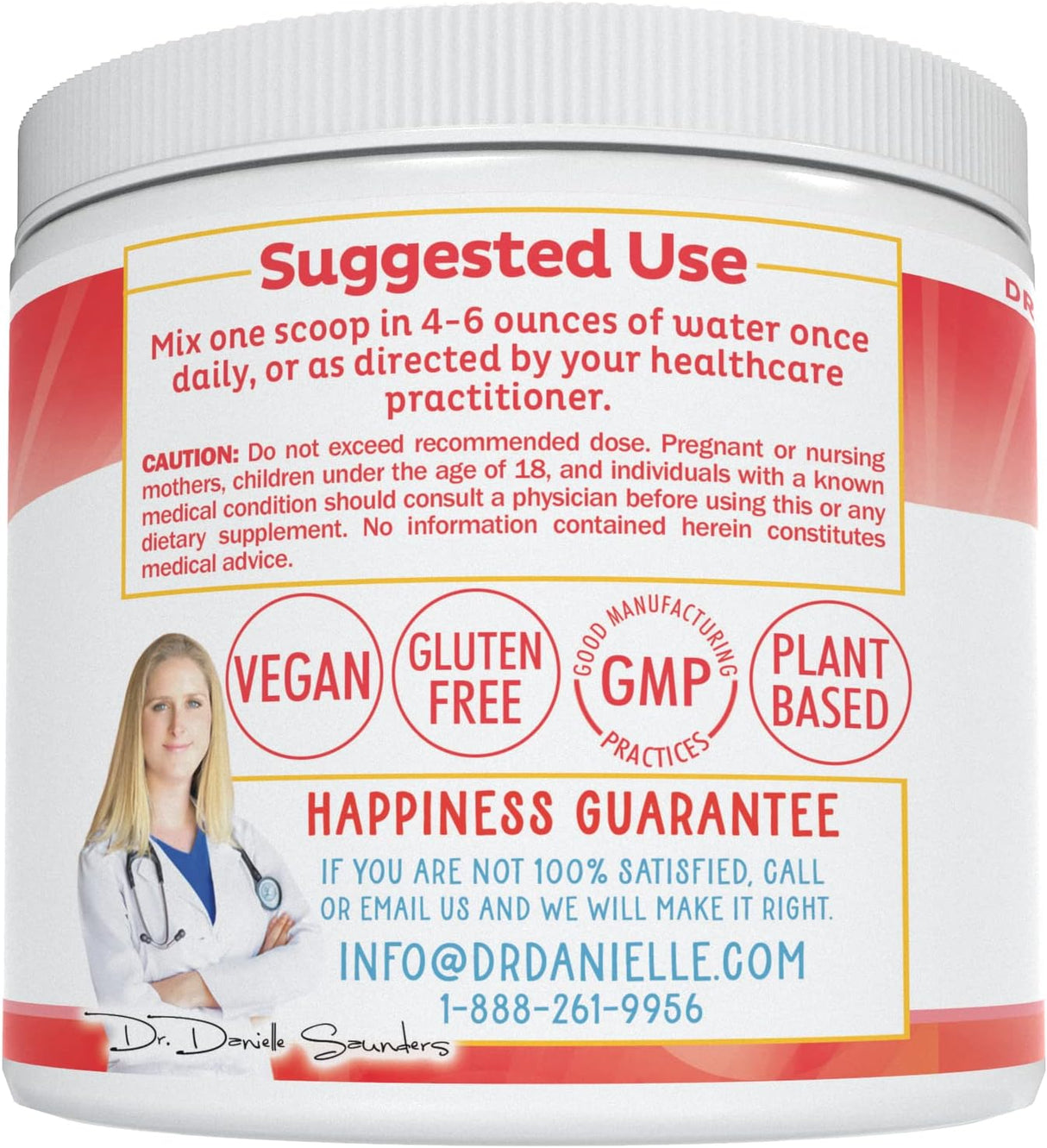 Suplemento en polvo para intestino permeable - Doctor Danielle