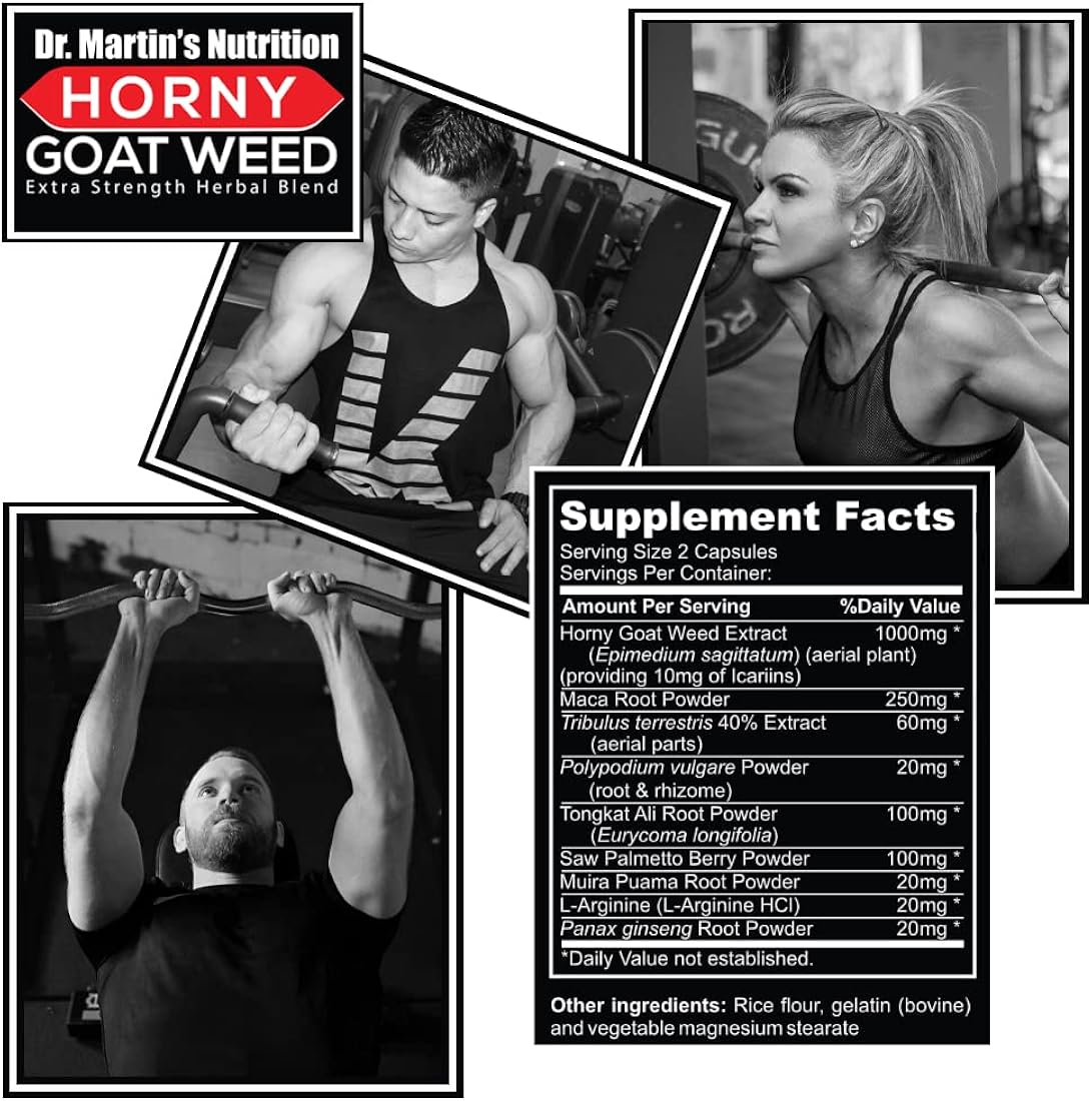 Suplementos Alimenticios de hierba de chivo cornudo