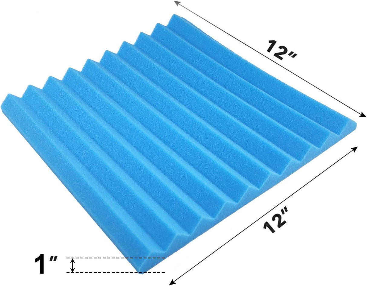Paneles Acústicos JBER 12 Pack, 1 X 12 X 12, Aislantes