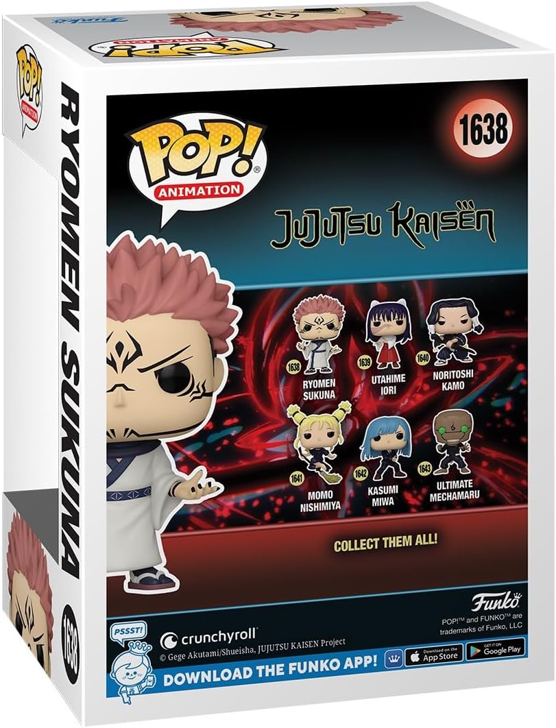Funko Pop! Jujutsu Kaisen - Ryomen Sukuna, figura coleccionable