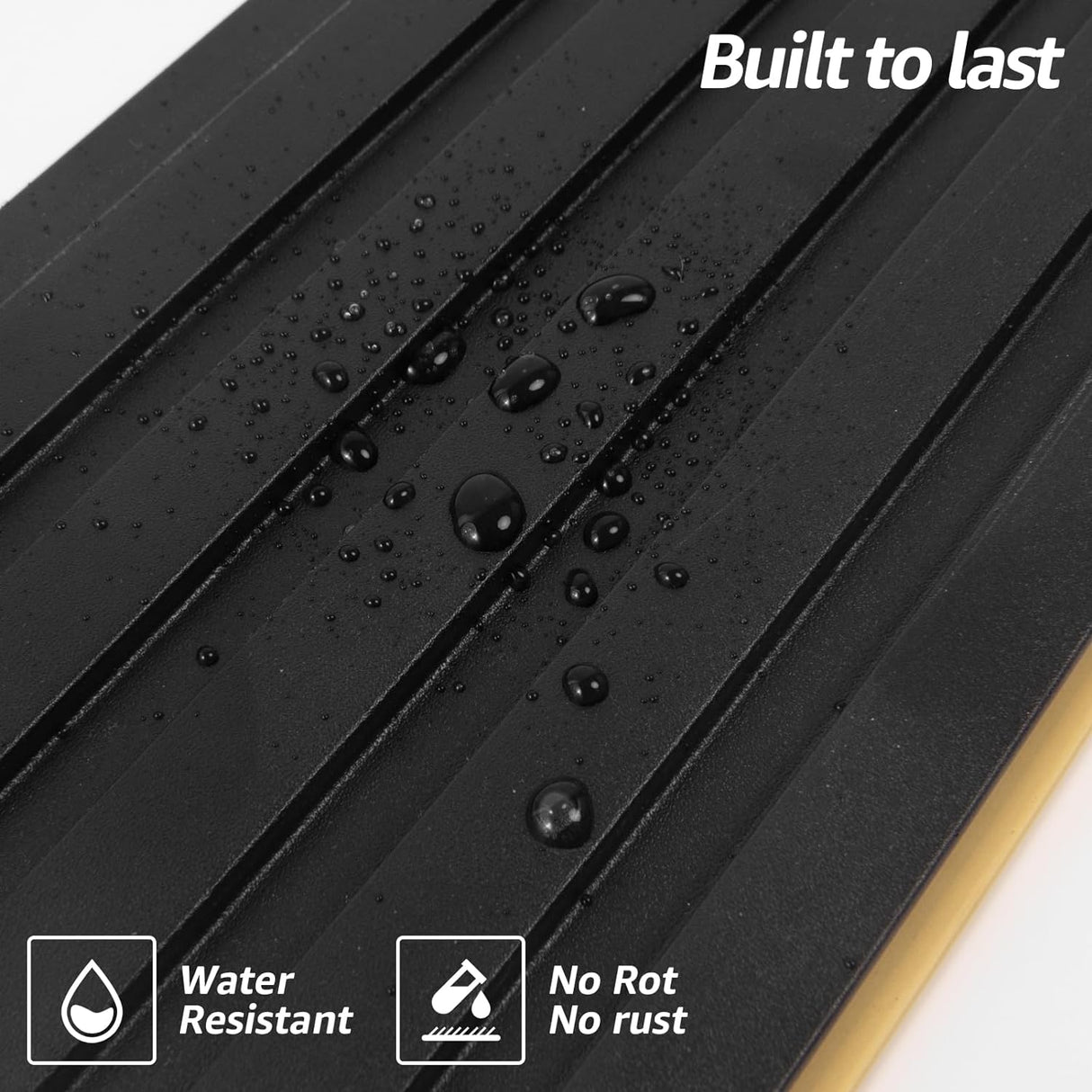 Paneles de Pared 3D Art3d, 8-Pack 108 x 6 Pulgadas, WPC