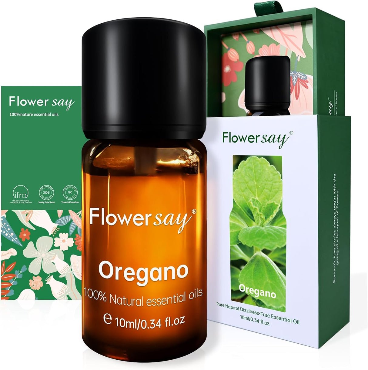 Aceite de orégano 0.34Oz - Puro, Natural, Terapéutico, Sin Diluir