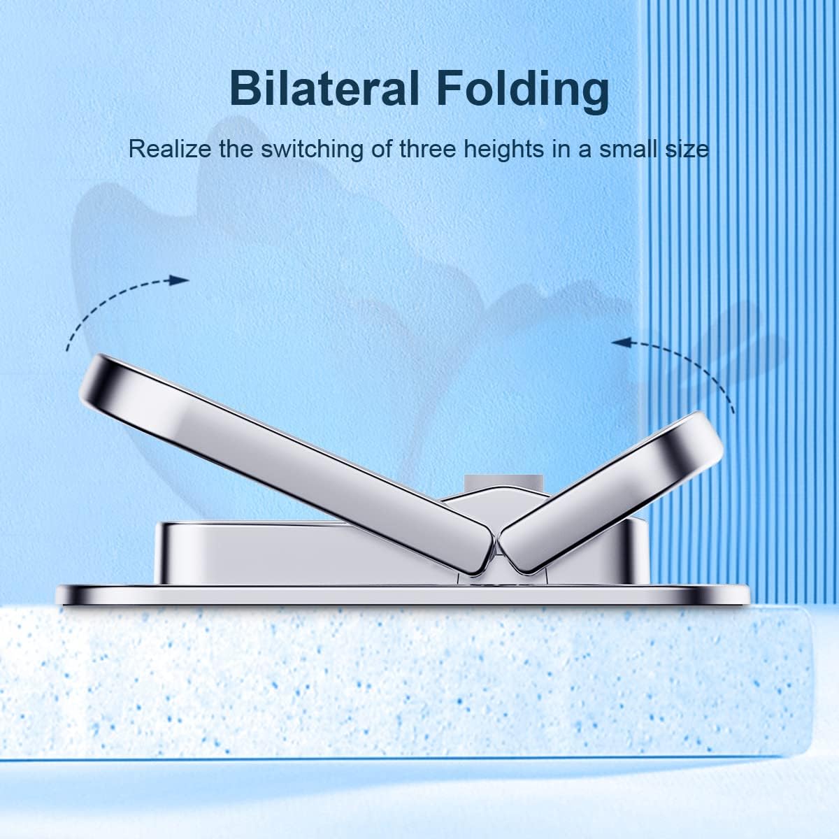 Hagibis Soporte para laptop de altura ajustable