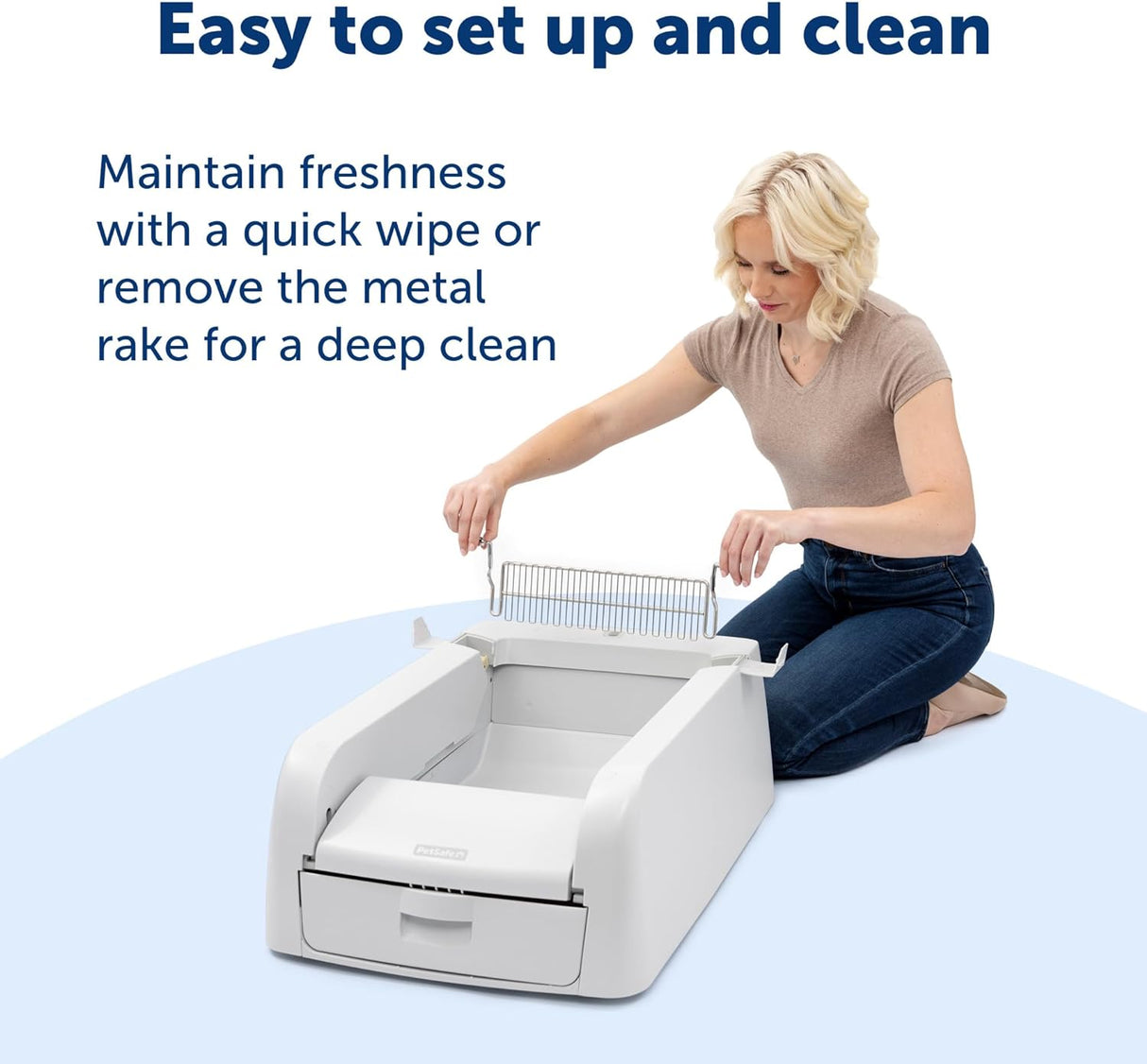 Caja de arena autolimpiante aglutinante ZAL00-17761 PetSafe